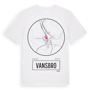 Vansbro t-shirt – ekologisk bomull t-shirt från Pinshirt