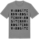 Mid Heather Gray t-shirt med Vardsätern ordlek t-shirt