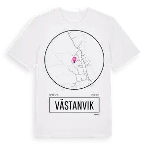 Västanvik t-shirt – ekologisk bomull t-shirt från Pinshirt