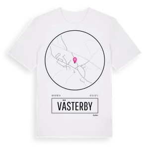 Västerby t-shirt – ekologisk bomull t-shirt från Pinshirt