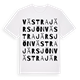 Västra Järsjön ordlek t-shirt