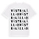 Västra Källan ordlek t-shirt