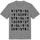 Mid Heather Gray t-shirt med Västra Skavåsen ordlek t-shirt