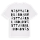 Västtjärnlindan ordlek t-shirt