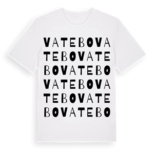 Vatebo ordlek t-shirt – ekologisk bomull t-shirt från Pinshirt