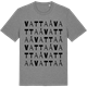 Mid Heather Gray t-shirt med Vattaå ordlek t-shirt
