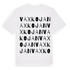 Vaxkojan ordlek t-shirt – ekologisk bomull t-shirt från Pinshirt