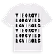 Viborg ordlek t-shirt
