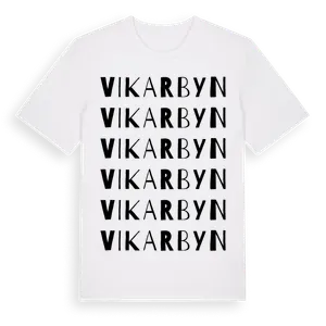 Vikarbyn ordlek t-shirt – ekologisk bomull t-shirt från Pinshirt