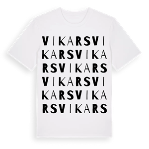 Vikars ordlek t-shirt – ekologisk bomull t-shirt från Pinshirt