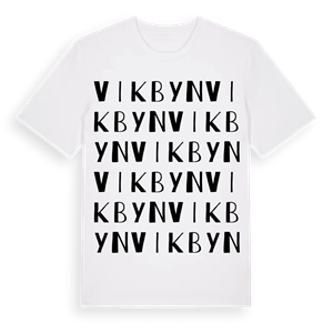 Vikbyn ordlek t-shirt – ekologisk bomull t-shirt från Pinshirt