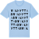 Blue Soul t-shirt med Vikhyttan ordlek t-shirt
