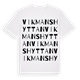 Vikmanshyttan ordlek t-shirt
