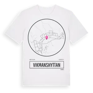 Vikmanshyttan t-shirt – ekologisk bomull t-shirt från Pinshirt