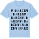 Blue Soul t-shirt med Vinaren ordlek t-shirt