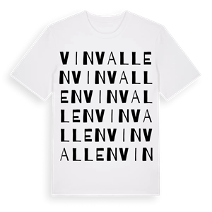 Vinvallen ordlek t-shirt – ekologisk bomull t-shirt från Pinshirt