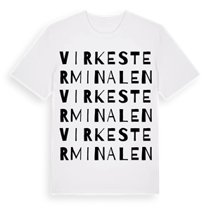 Virkesterminalen ordlek t-shirt – ekologisk bomull t-shirt från Pinshirt