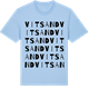 Blue Soul t-shirt med Vitsand ordlek t-shirt