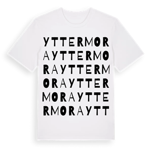 Yttermora ordlek t-shirt – ekologisk bomull t-shirt från Pinshirt