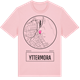 Pink Cotton t-shirt med Yttermora t-shirt