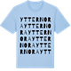 Blue Soul t-shirt med Ytternora ordlek t-shirt