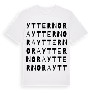 Ytternora ordlek t-shirt – ekologisk bomull t-shirt från Pinshirt