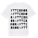 Ytternora ordlek t-shirt