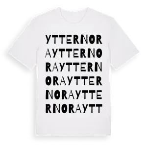 Ytternora ordlek t-shirt – ekologisk bomull t-shirt från Pinshirt