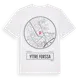 White t-shirt med Yttre Forssa t-shirt