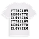 Yttre Lövberg ordlek t-shirt