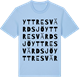 Blue Soul t-shirt med Yttre Svärdsjö ordlek t-shirt