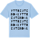 Blue Soul t-shirt med Yttre Utendal ordlek t-shirt