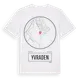 White t-shirt med Yvraden t-shirt