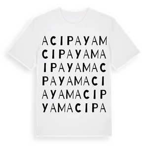 Acıpayam ordlek t-shirt – ekologisk bomull t-shirt från Pinshirt