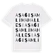 Aşağışamlı Mahallesi ordlek t-shirt
