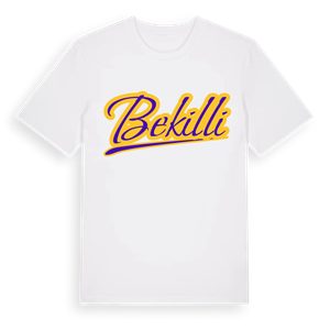 Bekilli baseball t-shirt – ekologisk bomull t-shirt från Pinshirt