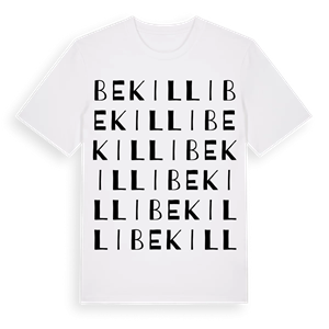 Bekilli ordlek t-shirt – ekologisk bomull t-shirt från Pinshirt