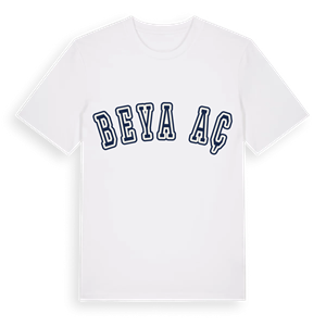 Beyağaç college t-shirt – ekologisk bomull t-shirt från Pinshirt