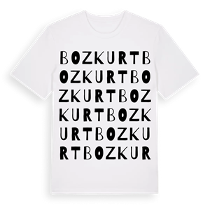 Bozkurt ordlek t-shirt – ekologisk bomull t-shirt från Pinshirt