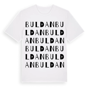 Buldan ordlek t-shirt – ekologisk bomull t-shirt från Pinshirt