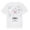 Çameli karta t-shirt