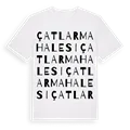 Çatlar Mahalesi ordlek t-shirt