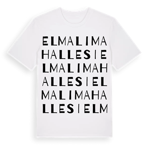 Elmalı Mahallesi ordlek t-shirt – ekologisk bomull t-shirt från Pinshirt