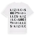 Kızılcasöğüt Mahallesi ordlek t-shirt