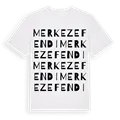 Merkezefendi ordlek t-shirt