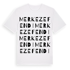 Merkezefendi ordlek t-shirt – ekologisk bomull t-shirt från Pinshirt