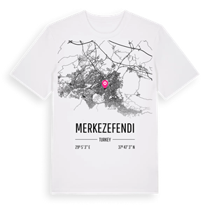 Merkezefendi karta t-shirt – ekologisk bomull t-shirt från Pinshirt