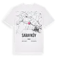 Sarayköy karta t-shirt