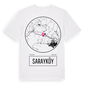 Sarayköy t-shirt – ekologisk bomull t-shirt från Pinshirt