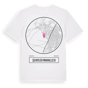 Şehitler Mahallesi t-shirt – ekologisk bomull t-shirt från Pinshirt